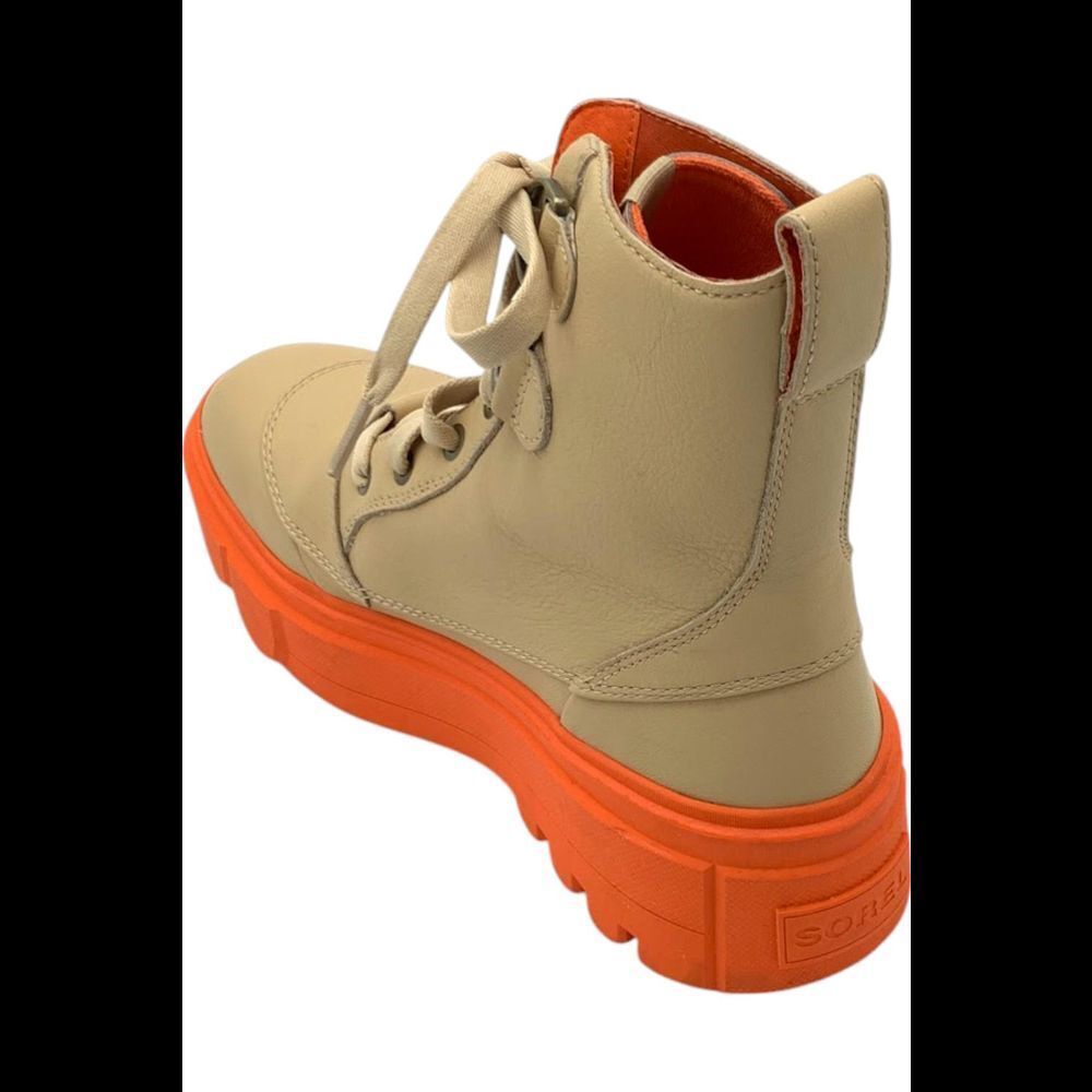 SOREL Women's Caribou X Waterproof Lace Boot Ceramic/Optimized Orange - Medium - Picture 3 of 3
